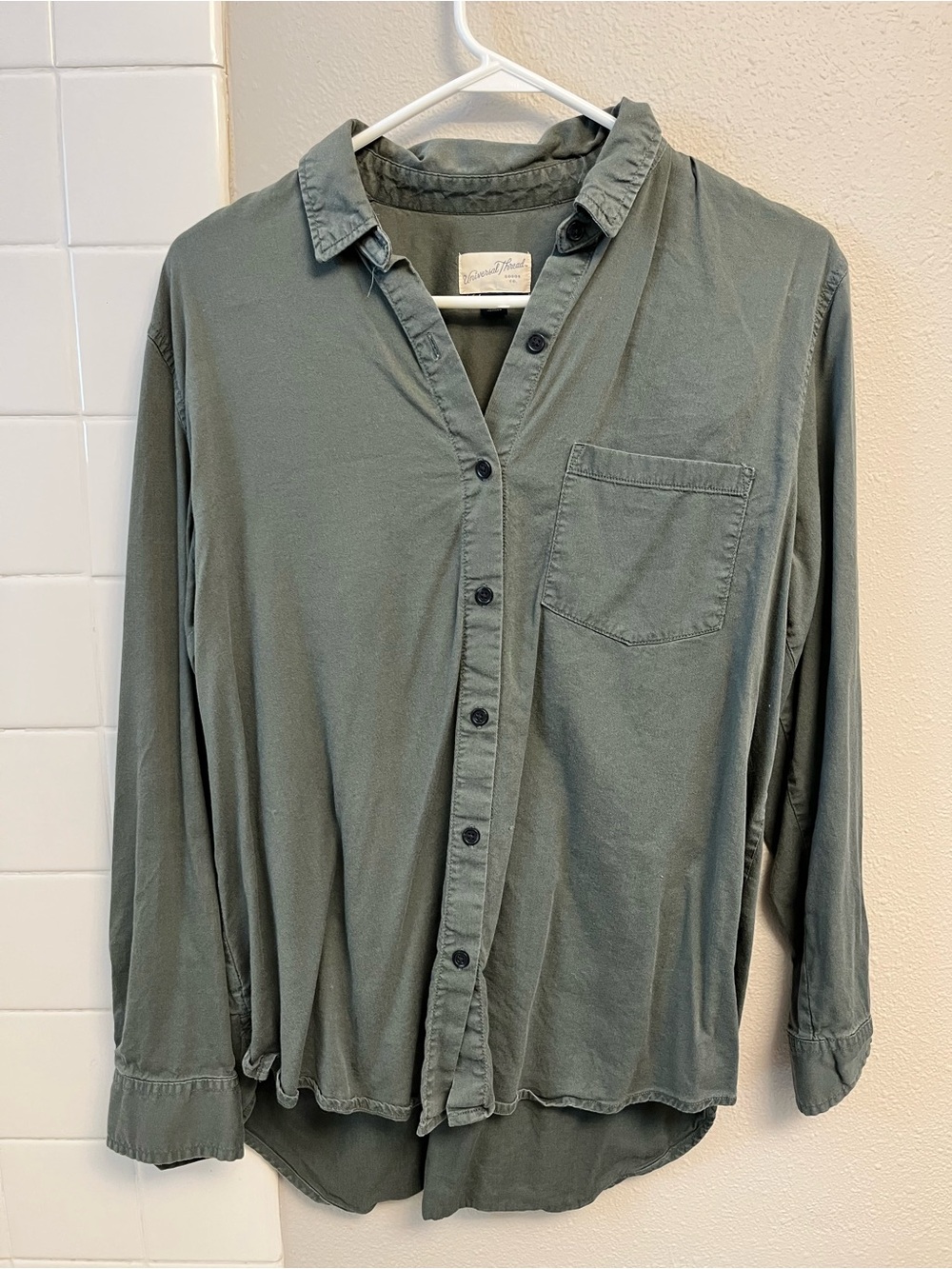 Universal Thread Button-Front Relaxed Shirt
